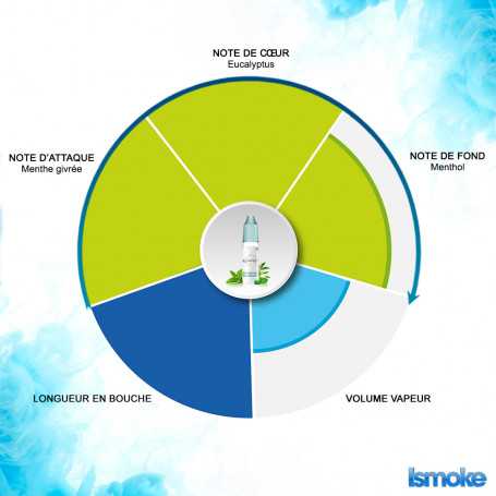 liquide e-cigarette, goût menthocalyptus liquide e-cigarette, goût menthocalyptus