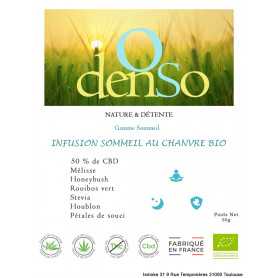 Infusion Sommeil au CBD Tisane Chanvre 2