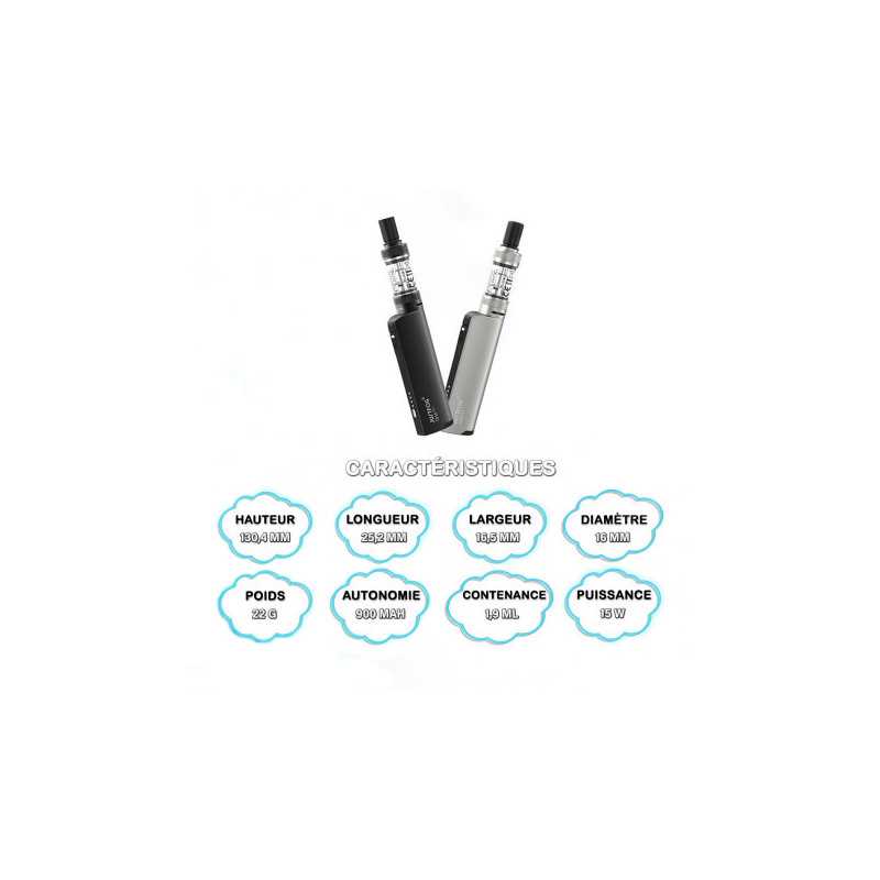 Caractétiques Kit Q16 Pro Justfog - Cigarette Electronique Ismoke 31