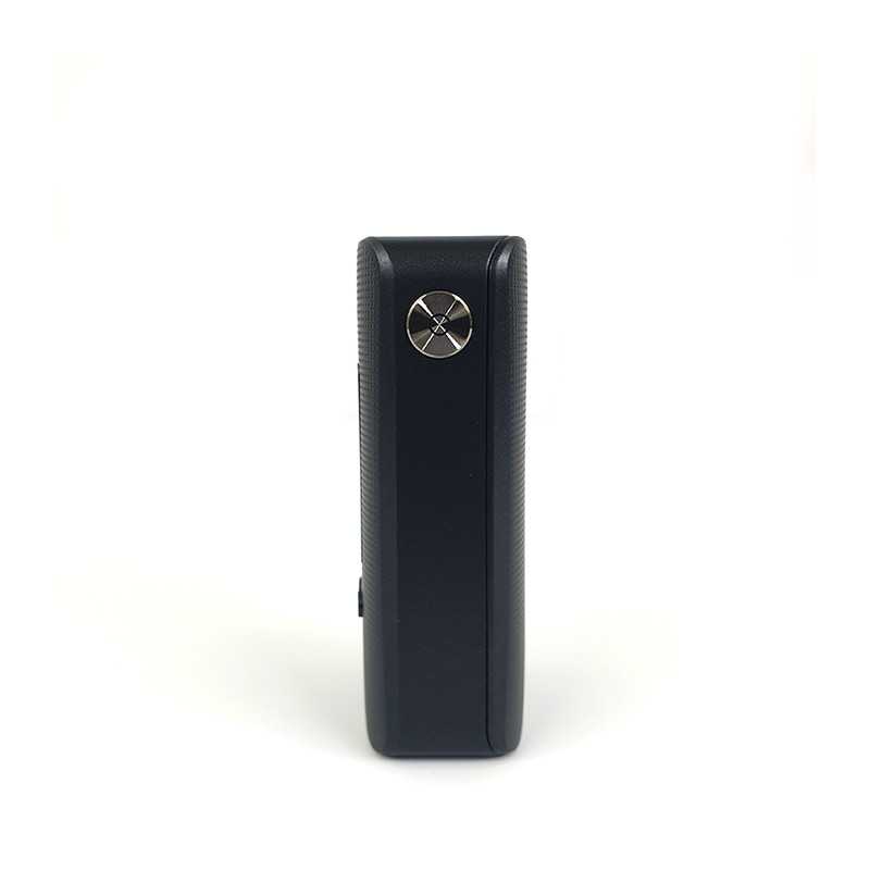 Box gen 200 Vaporesso Dark Black de profil batterie cigarette électronique ismoke 31