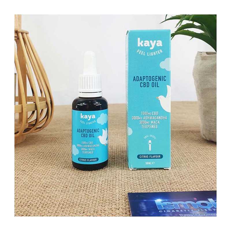 huile cbd anti-stress kaya 1500 mg de cbd 3000 mg ashwaganda 3000 mg racines de maca cbd shop toulouse ismoke 31