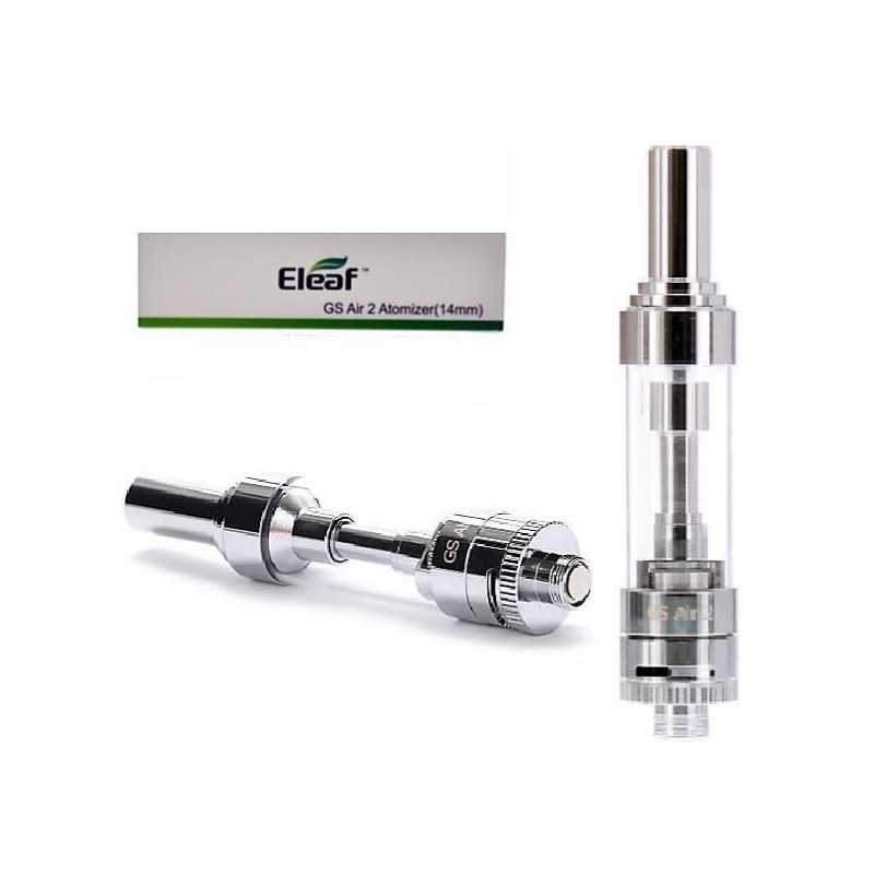 2 photos clearomiseur GS Air 2 un est posé couché en bias l autre est droit Ismoke 31boutique cigarette électronique toulouse