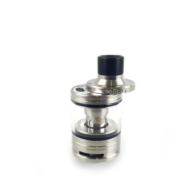 Clearomiseur Melo 4 D25 chrome Eleaf top-cap ouvert ismoke 31 boutique cigarette électronique toulouse
