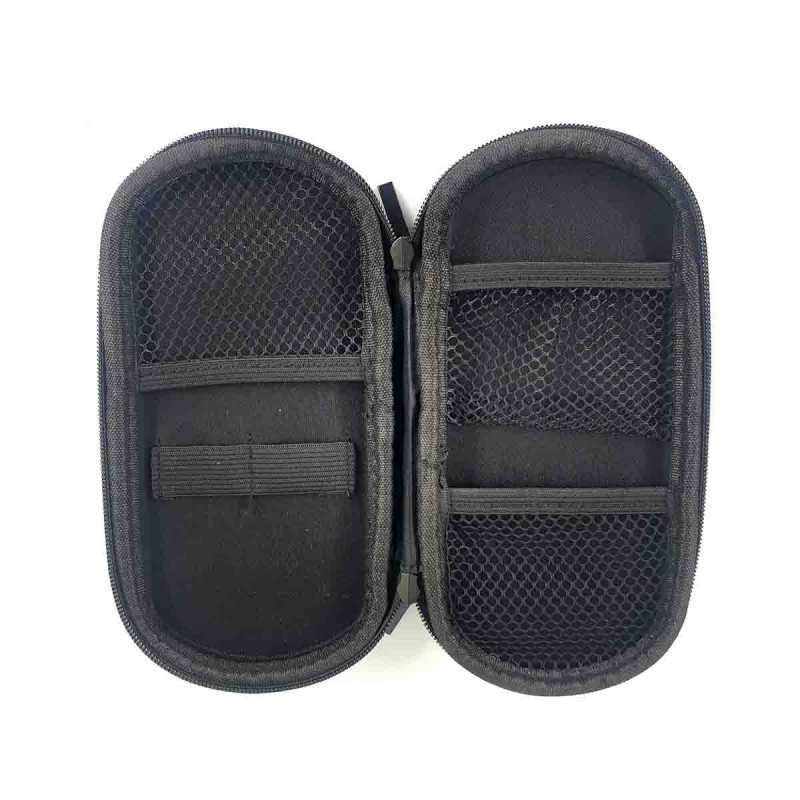 Etui de transport cigarette électronique noir ouvert ismoke 31 accessoire ce