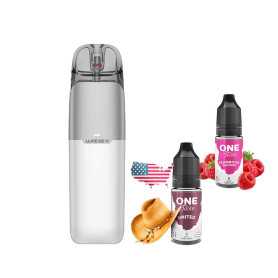 Kit-démarrage-Pod-Luxe-Q2-SE-pearl-white-1000mAh-Vaporesso-tabac-united-framboise-sauvage
