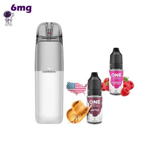 Kit-démarrage-Pod-Luxe-Q2-SE-pearl-white-1000mAh-Vaporesso-tabac-united-framboise-sauvage-6mg