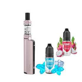 Kit-démarrage-q16-pro-rose-justfog-menthe-polaire-fruit-du-dragon