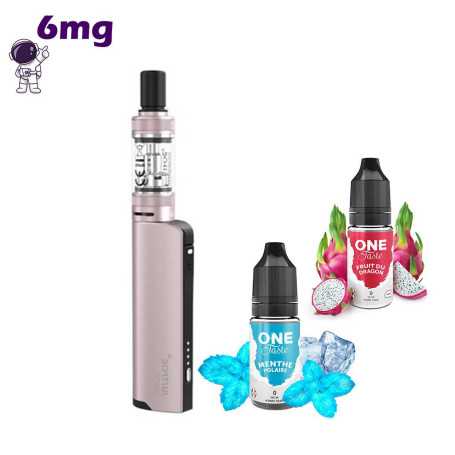 Kit-démarrage-q16-pro-rose-justfog-menthe-polaire-fruit-du-dragon-6mg