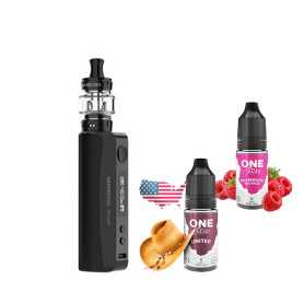 Kit-démarrage-GTX-One-40w-noir-2000mAh-Vaporesso-tabac-united-framboise-sauvage