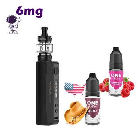 Kit-démarrage-GTX-One-40w-noir-2000mAh-Vaporesso-tabac-united-framboise-sauvage-6mg