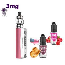 Kit-démarrage-GTX-One-40w-rose-2000mAh-Vaporesso-tabac-united-framboise-sauvage 2