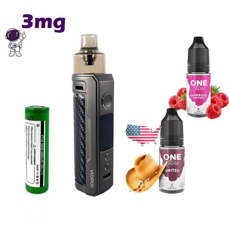 Kit-démarrage-Drag-X-80w-carbon-Voopoo-tabac-united-framboise-sauvage