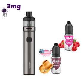 Kit-démarrage-GTX-One-80w-3000mAh-gris-Vaporesso-tabac-united-framboise-sauvage 2