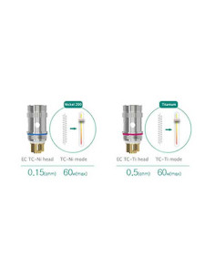 résistances-eleaf-ec-tc-temperature-control-ni-nickel-ti-titane