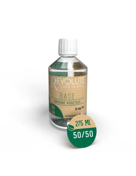 Base 275ml 50/50 d'origine végétale Revolute